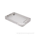 3/4 DIN size stainless steel perforated sterilization basket base (Y214)